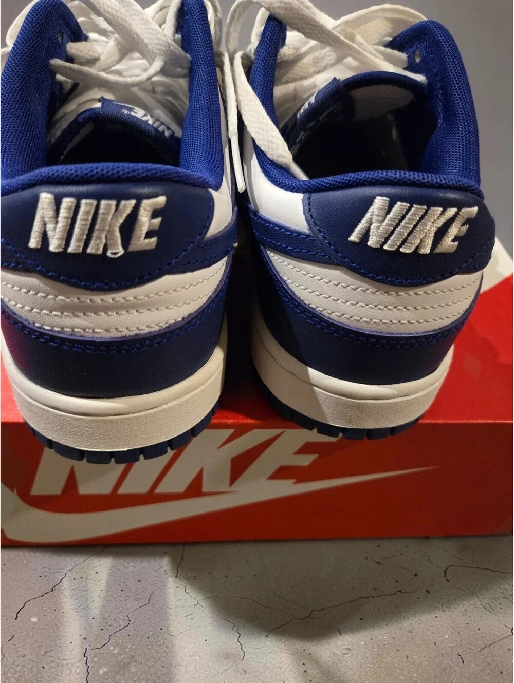 Nike Dunk Low Concord DV0833-103 Men's Size 10 Excellent no Box